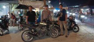 Polsek Medang Deras Tingkatkan Patroli Blue Light Untuk Kenyamanan Warga.