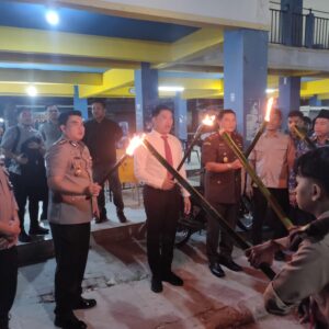 Gebyar HUT Kemerdekaan RI Ke 79 Tahun di Meriahkan Pawai Taptu Ziarah Makam Pejuang.
