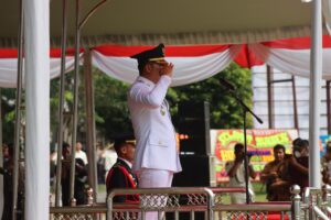 Forkopimda Batu Bara Selenggarakan Upacara HUT Ke-79 Tahun Kemerdekaan RI.