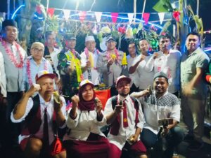Lomba Dusun Antar Desa Matua Memasuki Hari Ke III : Tim Penilai Disambut Meriah Oleh Warga.
