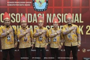 KPU Batu Bara Hadiri Rakornas di Jakarta : Siapkan Strategi Pilkada Serentak 2024.