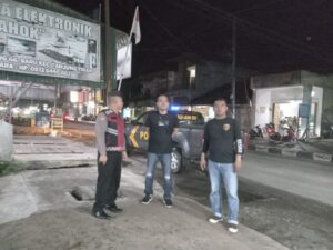 Polsek Labuhan Ruku Tingkat Keamanan Patroli Malam.