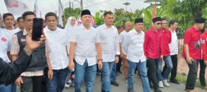 Paslon Zahir – Aslan Daftar Pertama Ke-KPU Batu Bara.