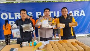 Polisi Anti Drug di Batu Bara. Sikat Sindikat Narkotik Jenis Sabu Dan Ganja.