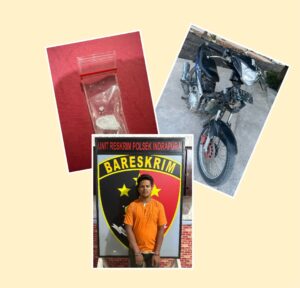 Pengedar Narkotika Jenis Sabu di Grebek Polisi Indrapura.
