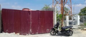 Pertamini di Jl. Tambak Desa Suka Maju Ilegal.