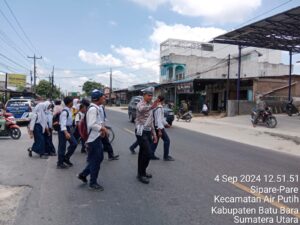 Sat Lantas Polres Batu Bara Pengaturan Lalu Lintas.