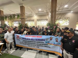 GRIB Jaya Deli Serdang Deklarasikan Dukungan kepada Asri Ludin Tambunan-Lom Lom Suwondo.