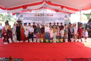 Polres Batu Bara di Sela Peringatan Maulid Nabi Dilanjutkan Doa Bersama Pilkada Serentak.