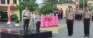 Kapolres Batu Bara Lantik Kanaikan Pangkat Kompol Dan AKP.