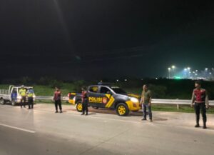 Antisipasi Gangguan Kamtibmas : Pawas Pimpin Patroli Malam Polres Batu Bara.