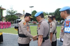 Kapolres Batu Bara Pimpin Sertijab Kasat Binmas & Pengukuhan Kasi Propam Polres Batu Bara.
