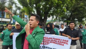 PW HIMMAH Sumut Gelar Aksi Dugaan Pungli & KKN di Kanwil Kemenag.