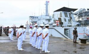 Danlanal Dumai CTG TNI AL Pimpin Penutupan Operasi Patkor Malindo Ke-165 di Lantamal I Belawan.