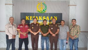 DPD IWO Audensi Perdana di Kejari Batu Bara. Dicky : Akui Senang Dikunjungi Insan Pers.