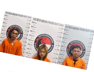 Polres Batu Bara Tangkap Pasangan Pengedar Narkotika Jenis Sabu Siap Edar.