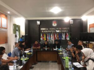 KPU Batu Bara Gelar Rakor persiapan Debat Publik Kedua Pemilihan Bupati & Wakil Bupati di Medan.