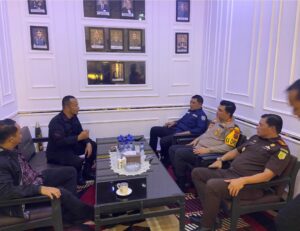 Perkuat Sinergitas, Kalapas Labuhan Ruku Terima Kunjungan Pj. Bupati, KPU & APH Batu Bara.