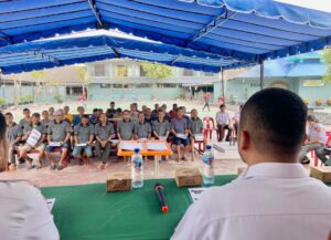 Jelang Pilkada Serentak, Kalapas Labuhan Berikan Arahan Kepada Warga Binaan.