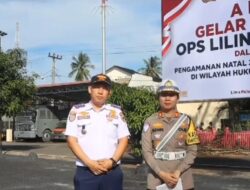 Personil Polres Batu Bara Tempati Pos Pam Dan Pos Yan Selama Ops Lilin Toba 2024.