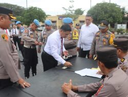 Menjaga Kedisiplinan : Polres Batu Bara Perkuat Pencegahan Penyalahgunaan Senpi.