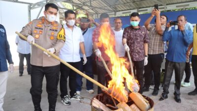 Satres Narkoba Polres Batu Bara Gulung 377 Tersangka Pengedar Shabu/Pil Ekstacy Sepanjang Tahun 2024.