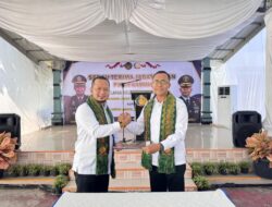 Penandatanganan Berita Acara Sertijab Dan Pisah Sambut Kalapas Kelas IIA Labuhan Ruku.