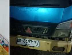 Tragis, Pengendara Supra X Korban Truk Pecah Pelak.