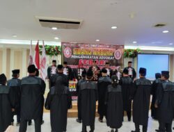 FERARI Gelar Sidang Terbuka Pengangkatan Advokat Berkuliatas Dan Profesionalisme.