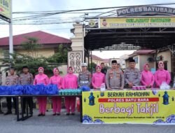 Polres Batu Bara Eksis Berbagi Takjil.
