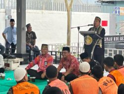 Penuh Kehangatan, Lapas Labuhan Ruku Adakan Buka Puasa Bersama dengan Warga Binaan Dan Keluarganya.