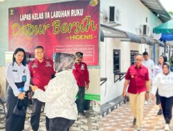 Dirkeswat Ditjenpas Monev di Lapas Lab Ruku.