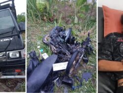 Ngeri Sedap,, Pengendara Vario Tewas di Hantam L-300 