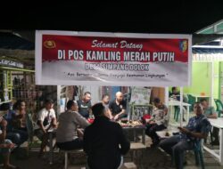 Sat Binmas Polres Batu Bara Aktifkan Ronda Malam di Dusun Untuk Ciptakan Kamtibmas Yang Aman Dan Kondusif.