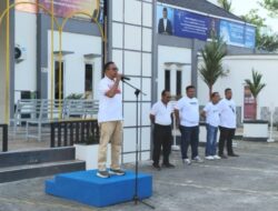 Kalapas Labuhan Ruku Pimpin Apel Pagi Dan Tegaskan Warga Binaan Bersih Dari Handphone Dan Narkoba.