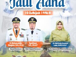 Bupati & Bapenda Batu Bara Mengucapkan Selamat Hari Idul Adha 1446 H.