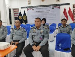 Lapas Labuhan Ruku Perkuat SOP Dan Pengawasan Internal di Rapat Anev Virtual.