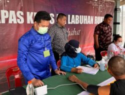 Lapas Labuhan Ruku Wujudkan Hak Kesehatan Warga Binaan Pemeriksaan HIV.