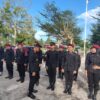Apel Pagi di Lapas Labuhan Ruku: Kalapas Lakukan Pemeriksaan Kerapian Petugas.