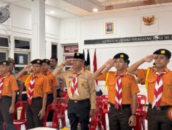 Kalapas Kls IIA Labuhan Ruku Ikuti Pembukaan Perkemahan Satya Dharma Bhakti Pemasyarakatan 2025 Secara Virtual.