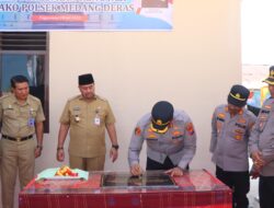 Kapolres Batu Bara Resmikan Renovasi Gedung Polsek Medang Deras!