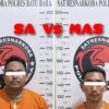 Polisi Narkoba di Batu Bara Tangkap Dua Jantan Tersangka Kasus Shabu.
