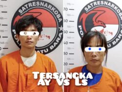 Polisi Narkoba Tangkap Pasutri Asal Tanjung Balai Edarkan Shabu di Batu Bara.