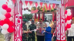 Sekda Batu Bara. Pemotongan Pita Tanda Pembukaan Pelatihan Calon Paskibraka Yang Tangguh.
