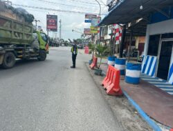 Sat Lantas Polres Batu Bara Pengaturan Lalin.