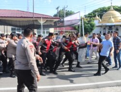 Kesiapsiagaan Personel Polres Batu Bara Giat Latihan Dalmas.