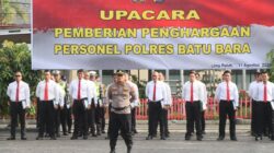 *Upacara Pemberian Penghargaan Kepada 31 Personil Polres Batu Bara Yang Berprestasi!* 