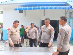 Kapolres Batu Bara Pengecekan Perkembangan Pembangunan SPPG.
