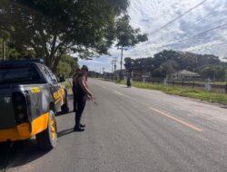 Sat Samapta Polres Batu Bara Patroli R4 mengantisipasi Terjadinya Tindak Pidana 3C.