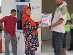 PT. SAS Salurkan 85 Paket Beras Kepada Fakir Miskin.